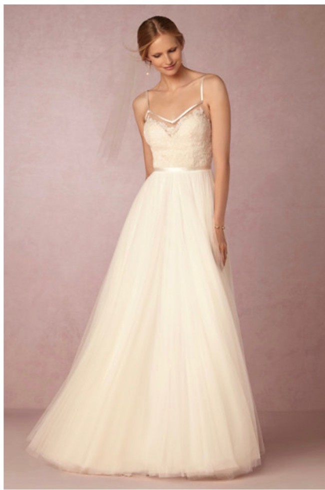 BHLDN Charlotte Gown Preowned Wedding 