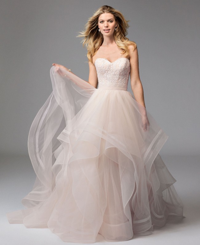  BHLDN  Watters Wtoo Effie Skirt Second  Hand  Wedding  Dress  