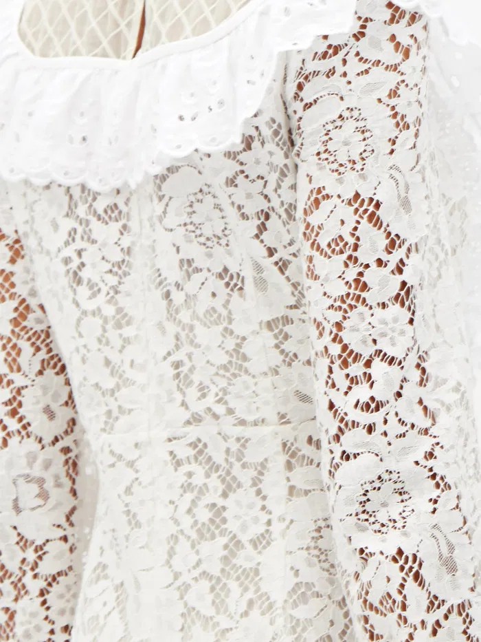 she and sky lace dress She + Sky Mint Lace Overlay Dress NWT main image 1