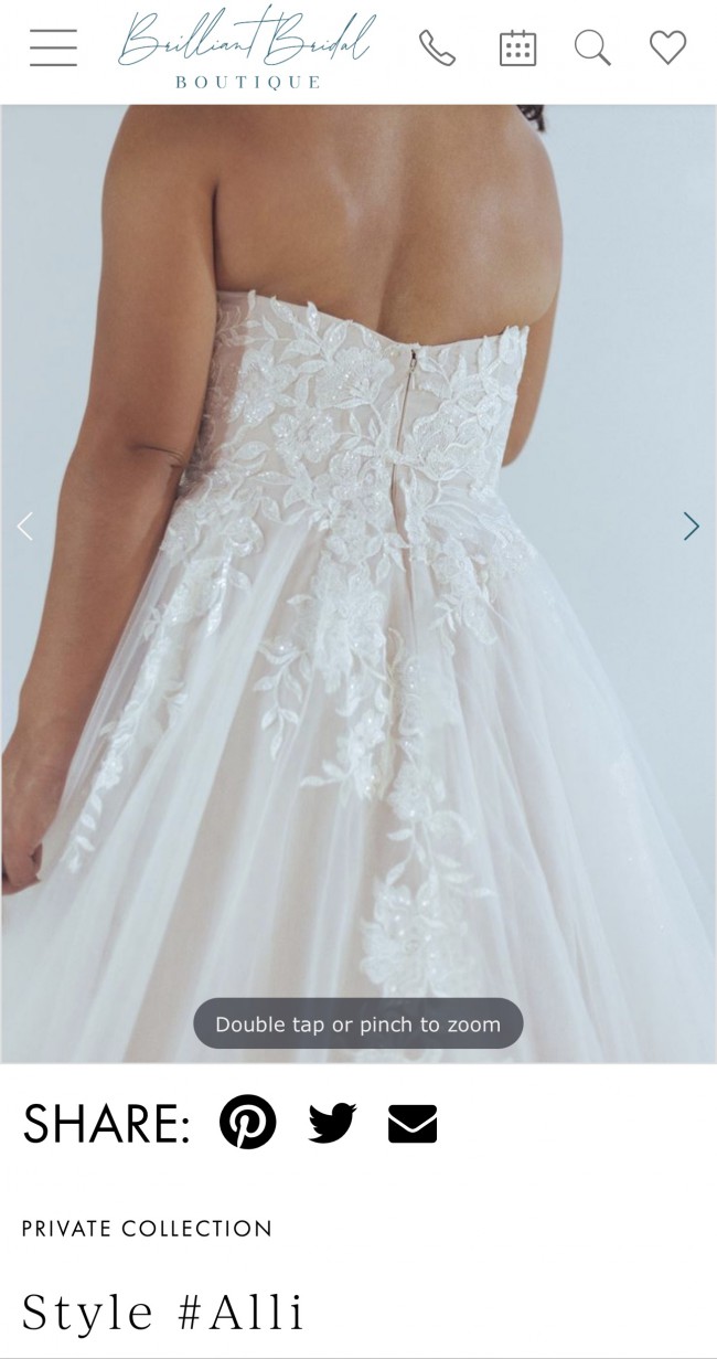 Brilliant Bridal Alli Wedding Dress Save 62% - Stillwhite