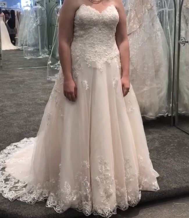 David's Bridal Vintage Wedding Dress