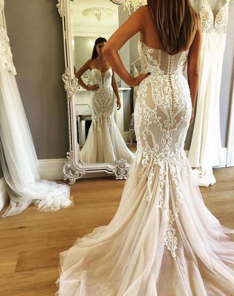 Pallas Couture Custom Made Preowned Wedding Dress Save 46% - Stillwhite
