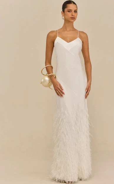 cult gaia white dress - Meri Knit A sculptural knit midi dress featuring a hand Cult Gaia White Dresses |