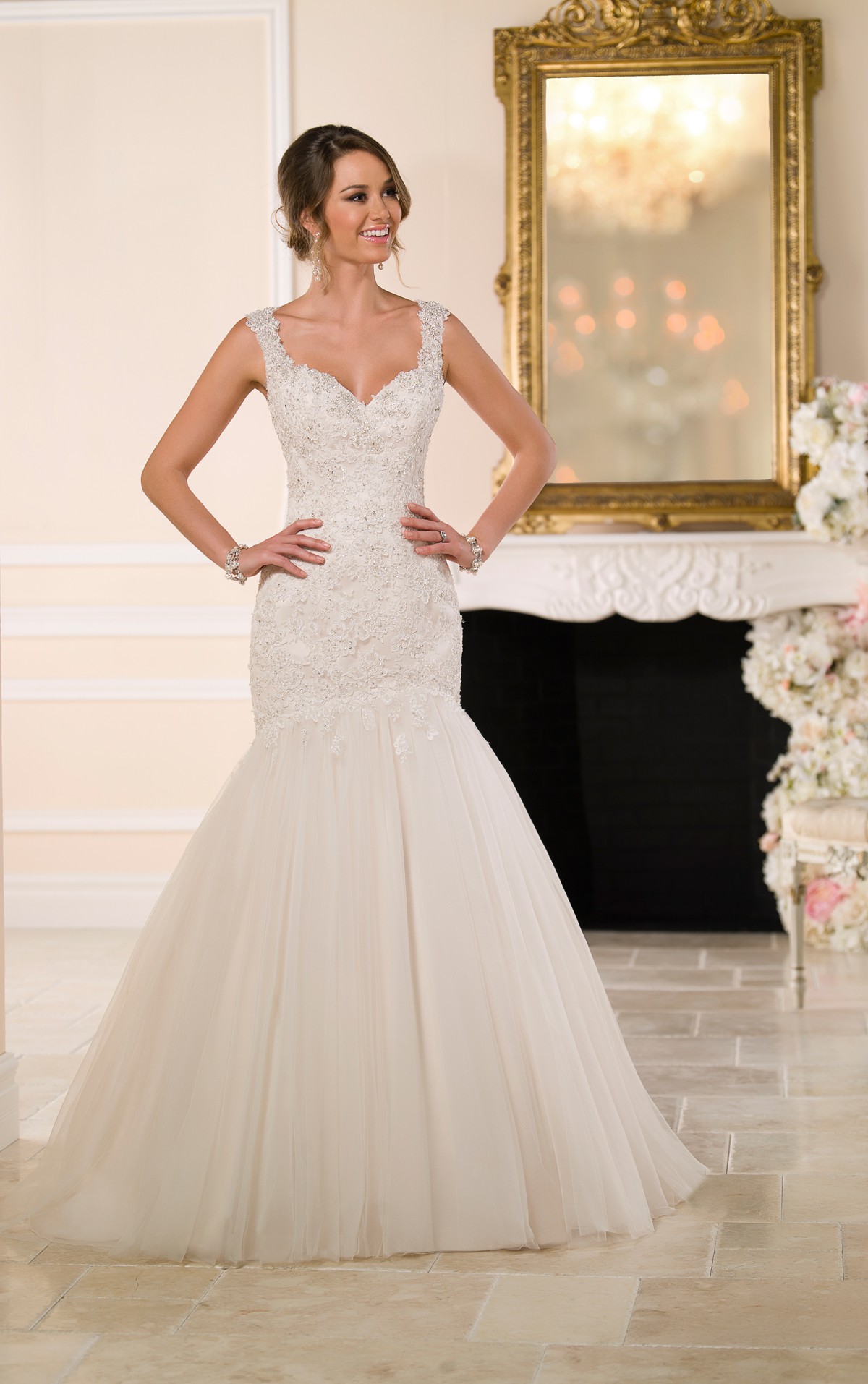 Stella York #6017 Sample Wedding Dress Save 50% - Stillwhite