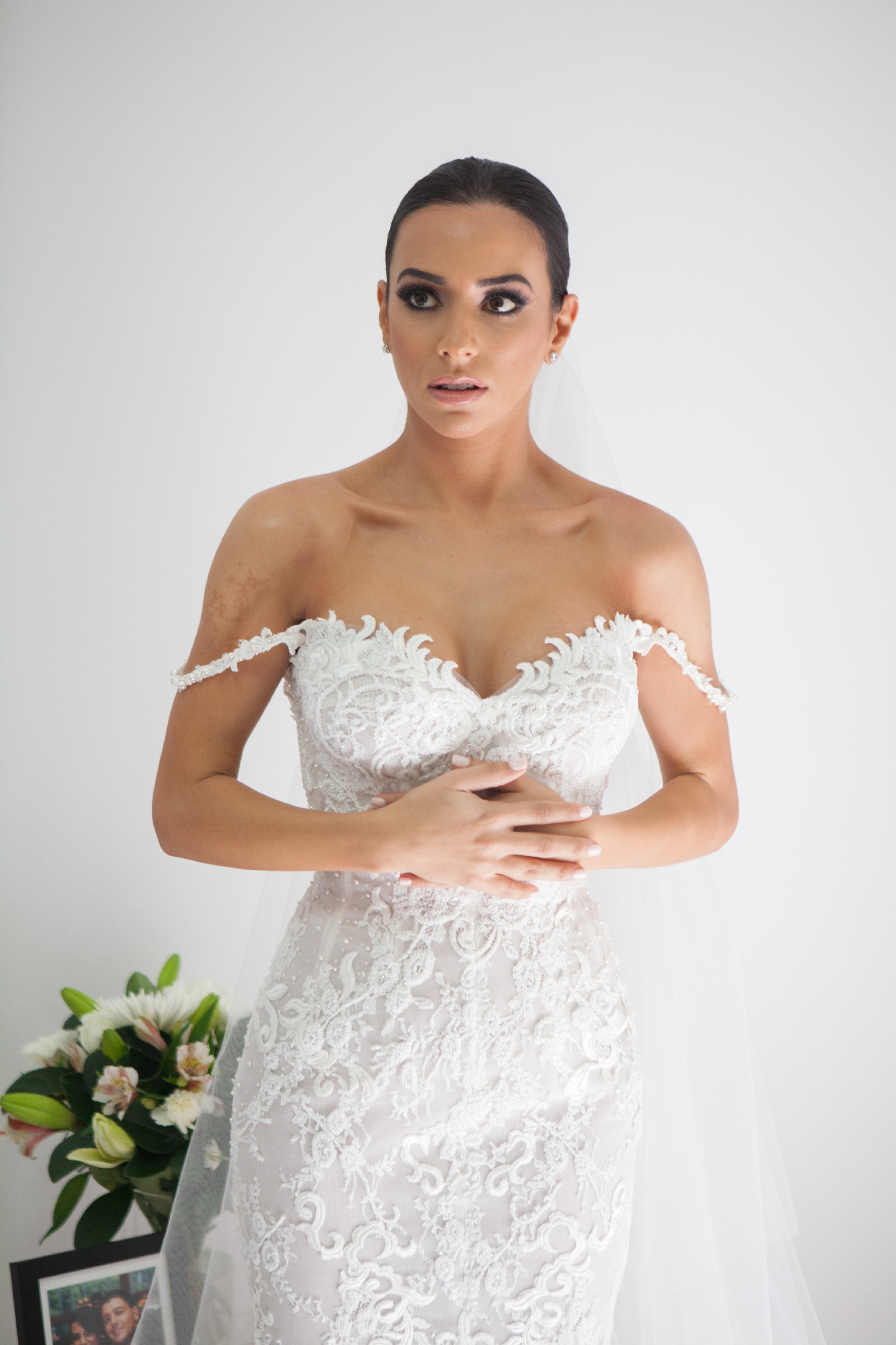 Steven Khalil custom made Used Wedding Dress Save 8   Stillwhite