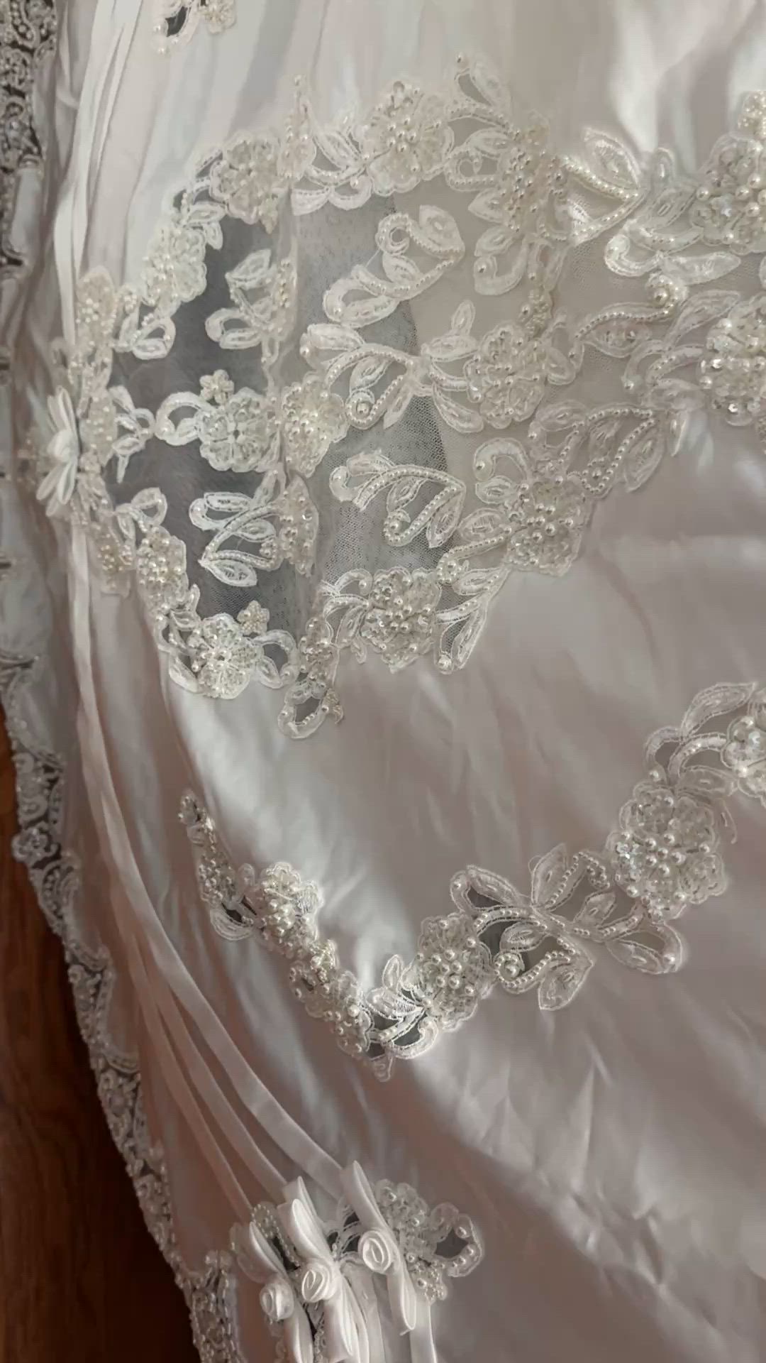 Morilee, Vintage Princess Ball Gown with veil