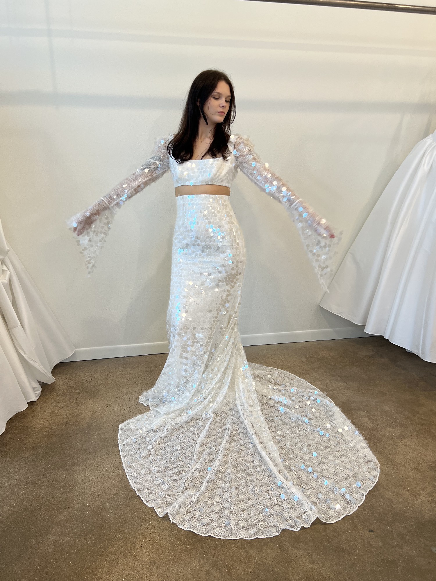 ウエディングドレス　ルーデセーヌRUE DE SEINE デイジーDaisy Rue De Seine Wedding Dress Save 30% - Stillwhite