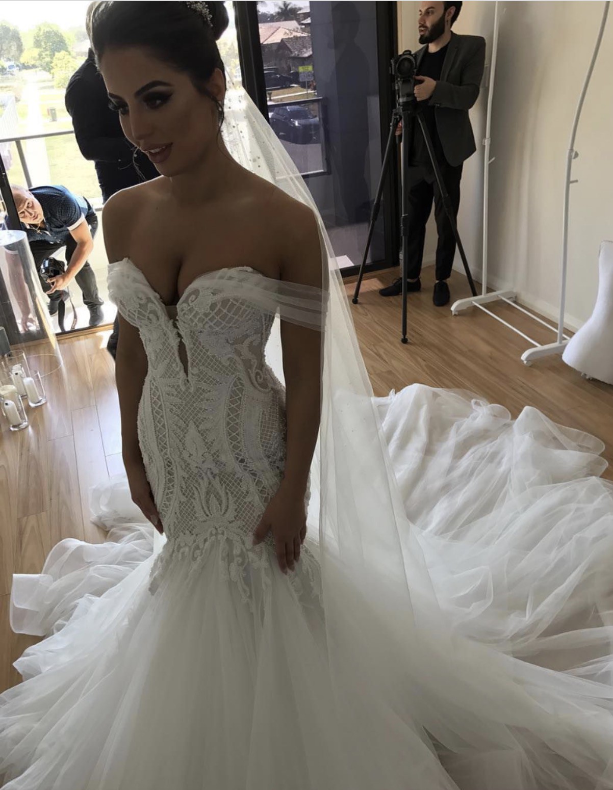 Leah Da Gloria Custom Made Preowned Wedding Dress - Stillwhite