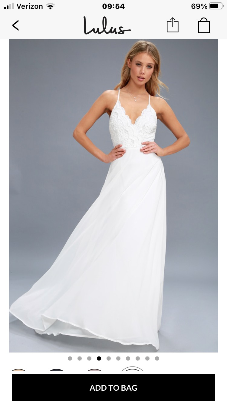 Lulus New Wedding Dress Save 40% - Stillwhite