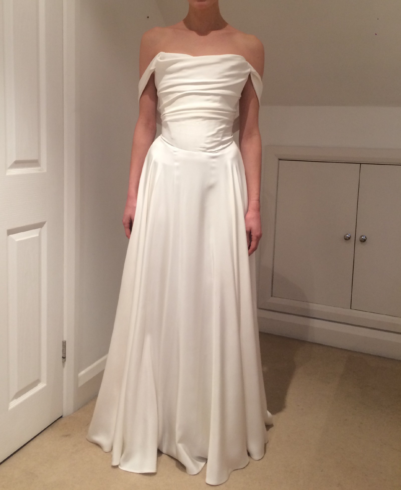 Kate Halfpenny Strapless Gown