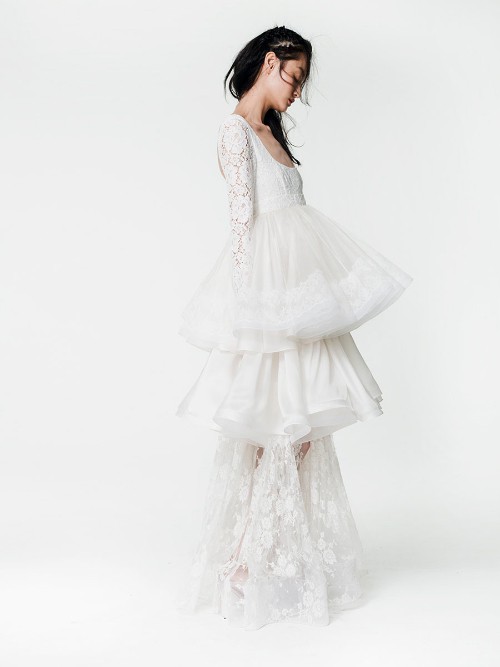 22 Tiered Wedding Dress Styles – Stillwhite Blog