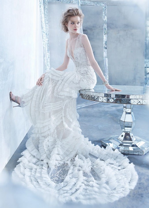 Lazaro via JLM Couture Lazaro via JLM Couture
