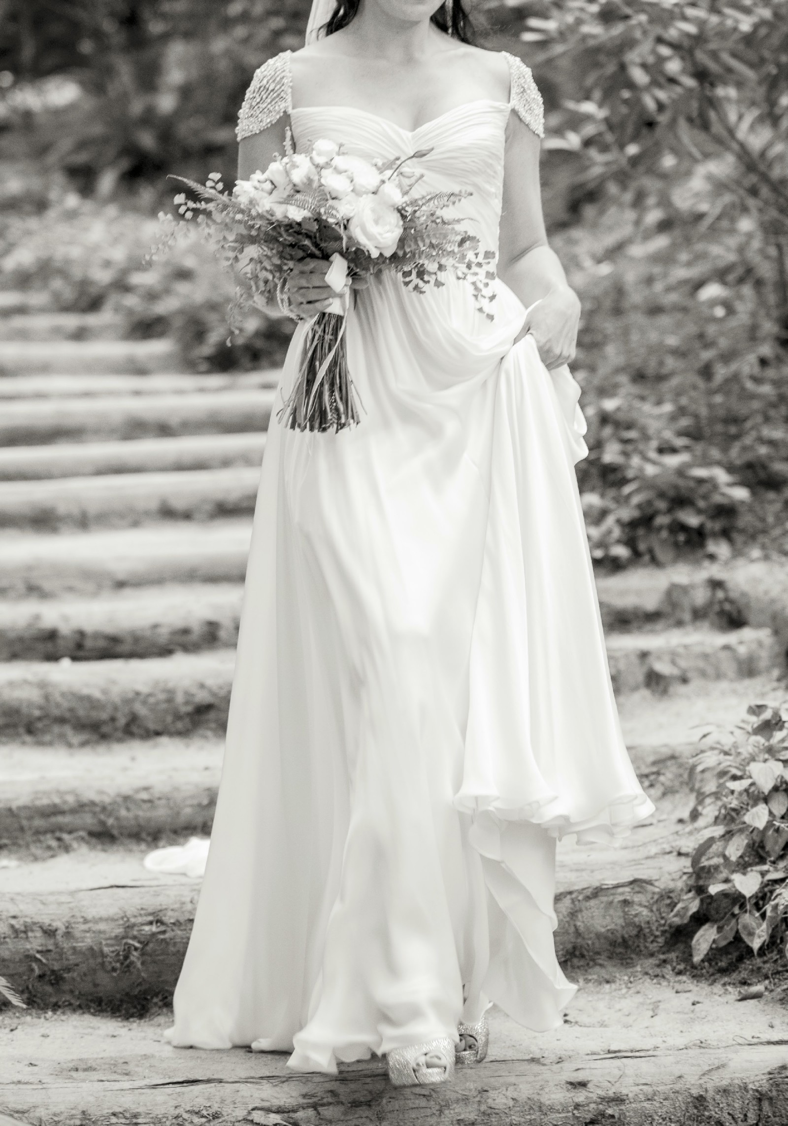 Reem Acra, Olivia Wedding Dress Save 75% Stillwhite