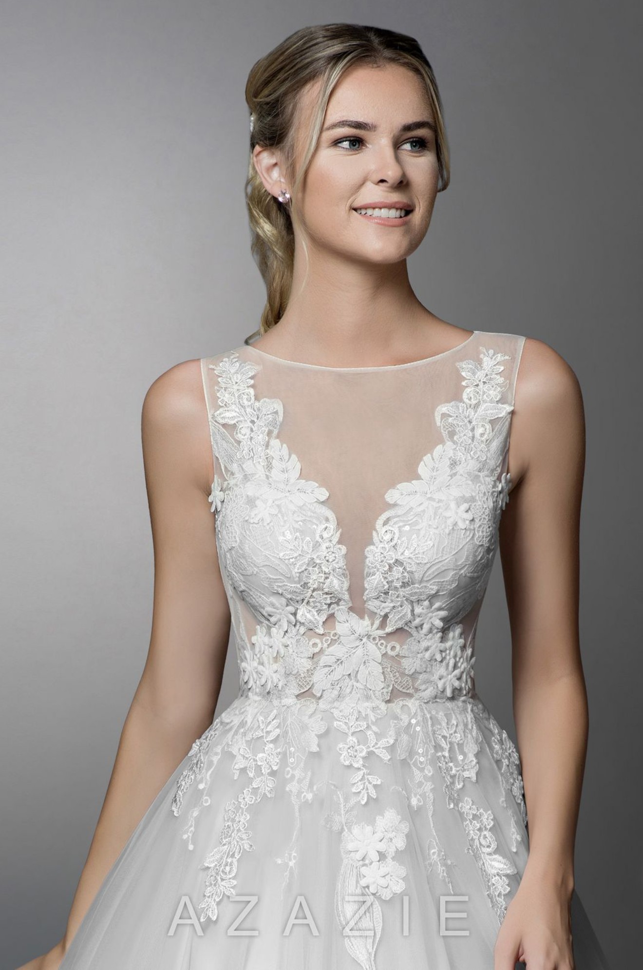 Azazie Sedona BG New Wedding Dress Save 
