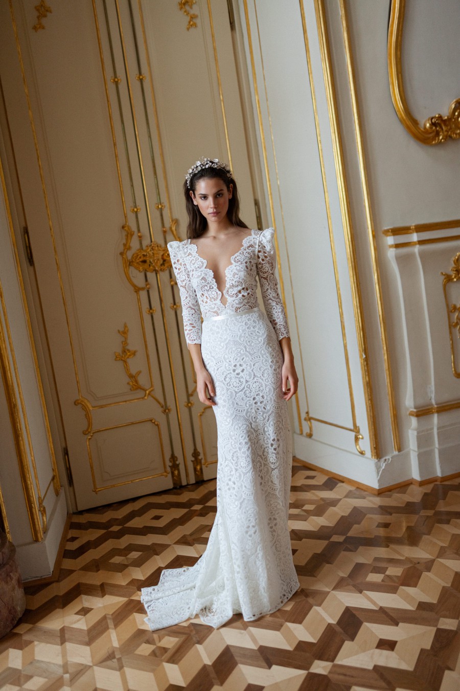 30 Luxe Lace Wedding Gowns – Stillwhite Blog