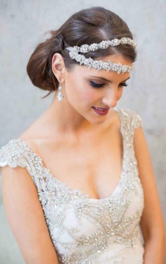 Anna Campbell Tallulah Slimline Chiffon Preloved Wedding Dress