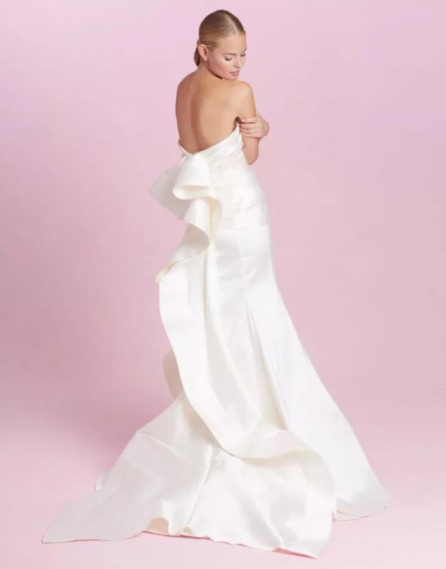 mikado trumpet gown