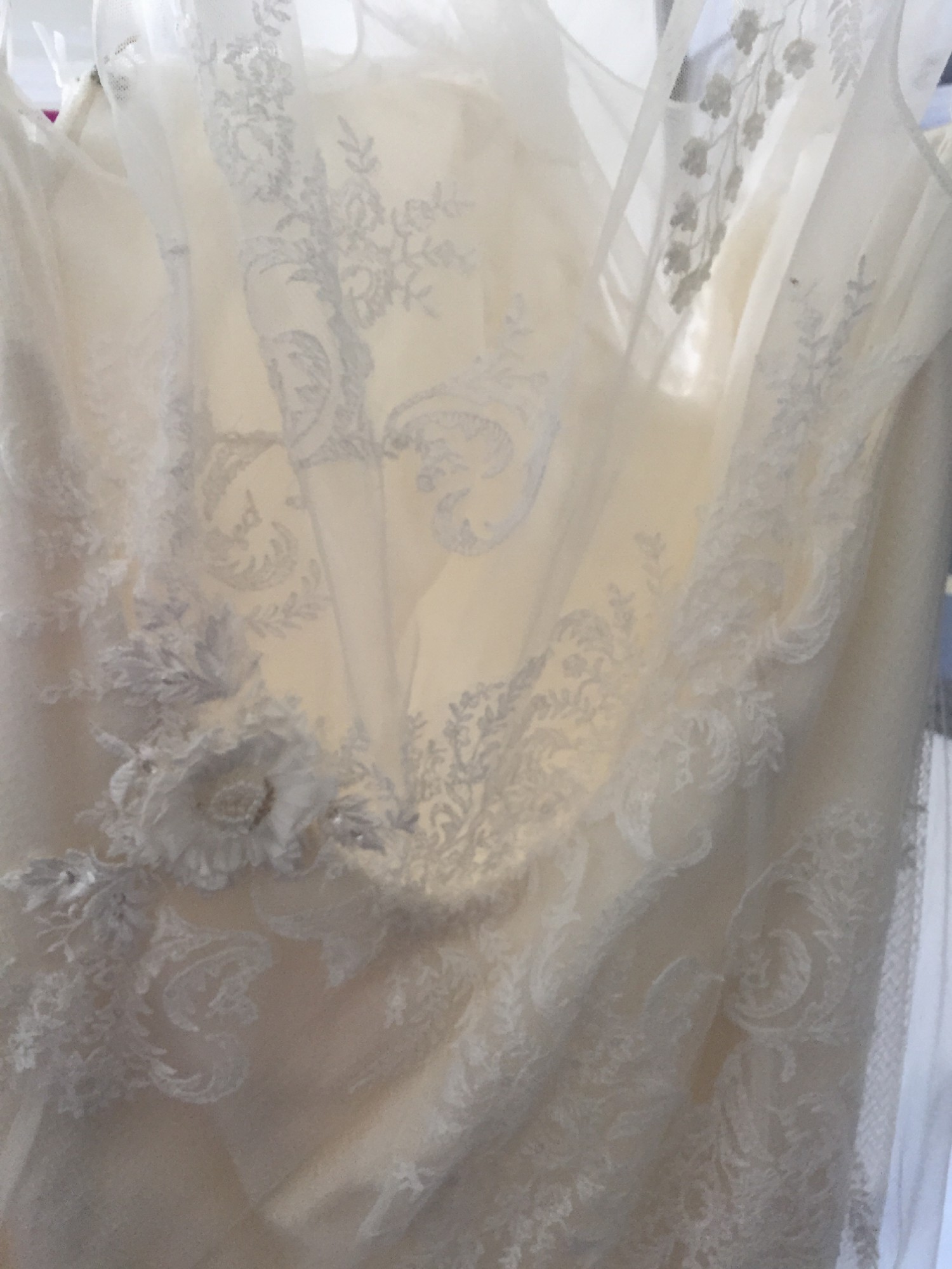 melissa sweet illusion tank wedding dress