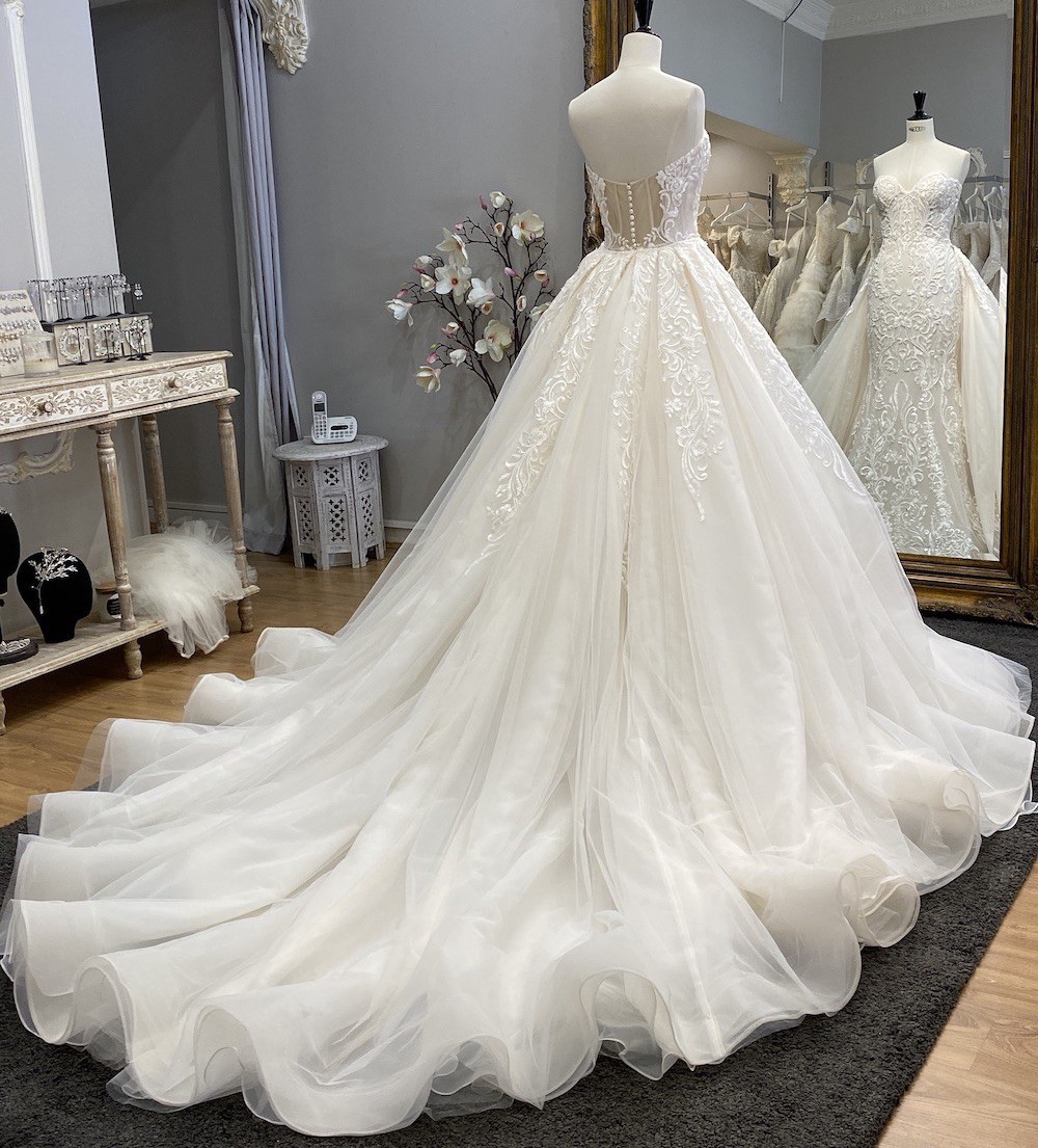 Blanche Bridal Custom Made New Wedding Dress Save 48% - Stillwhite
