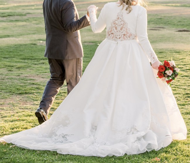pronovias brown