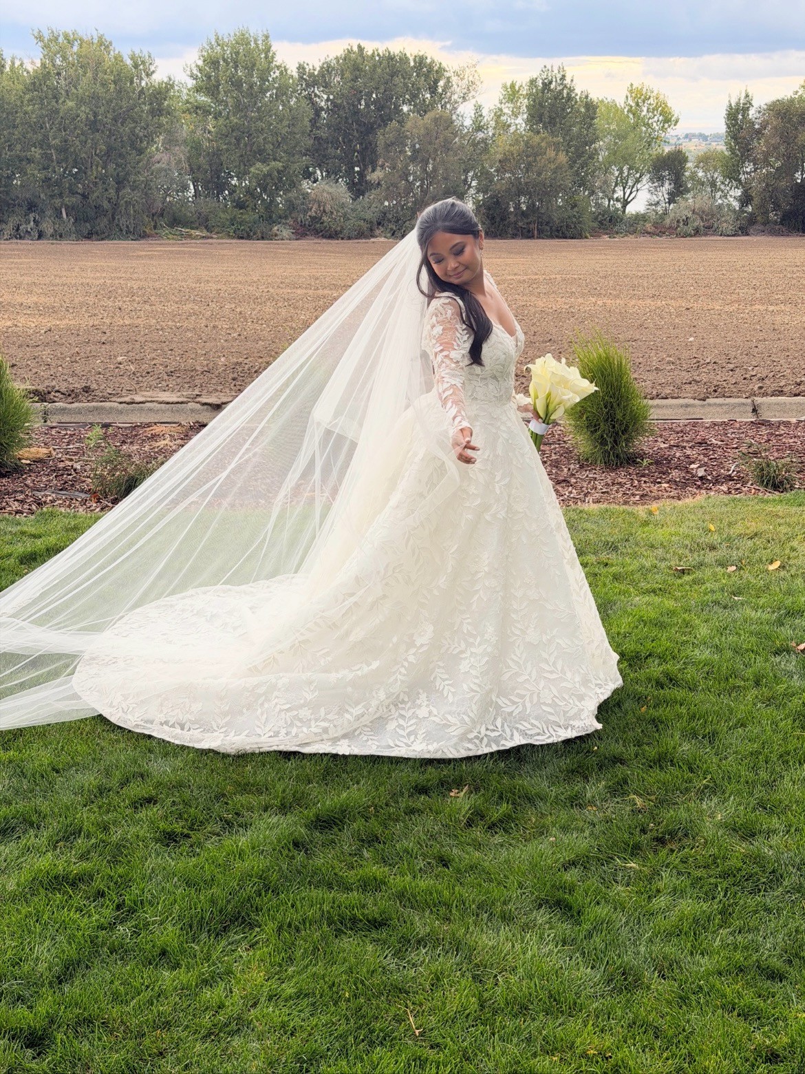 Monique Lhuillier, Marseille Wedding Dress Save 52% - Stillwhite