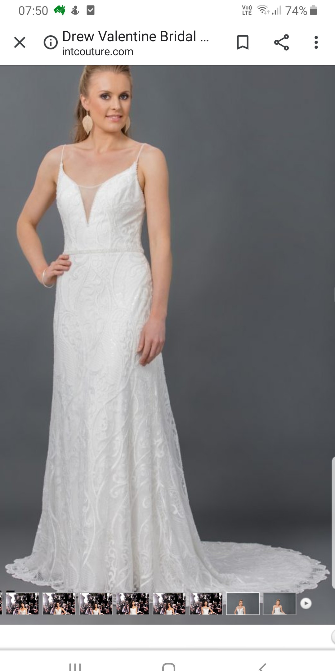 Drew Valentine DV17207 New Wedding Dress Save 82% - Stillwhite