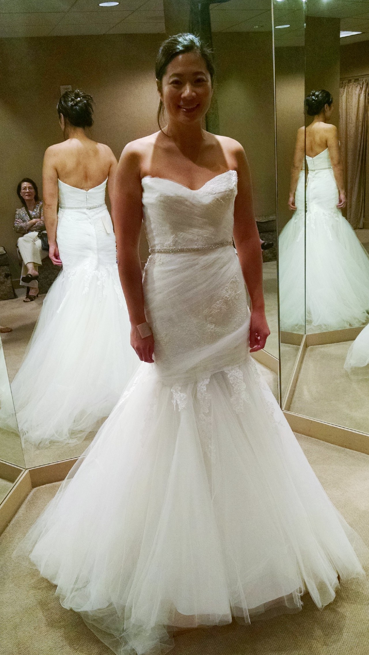 Monique Lhuillier Bliss 8 New Wedding Dress Save 8   Stillwhite