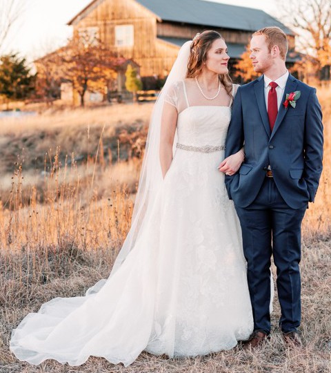 english rose wedding dress