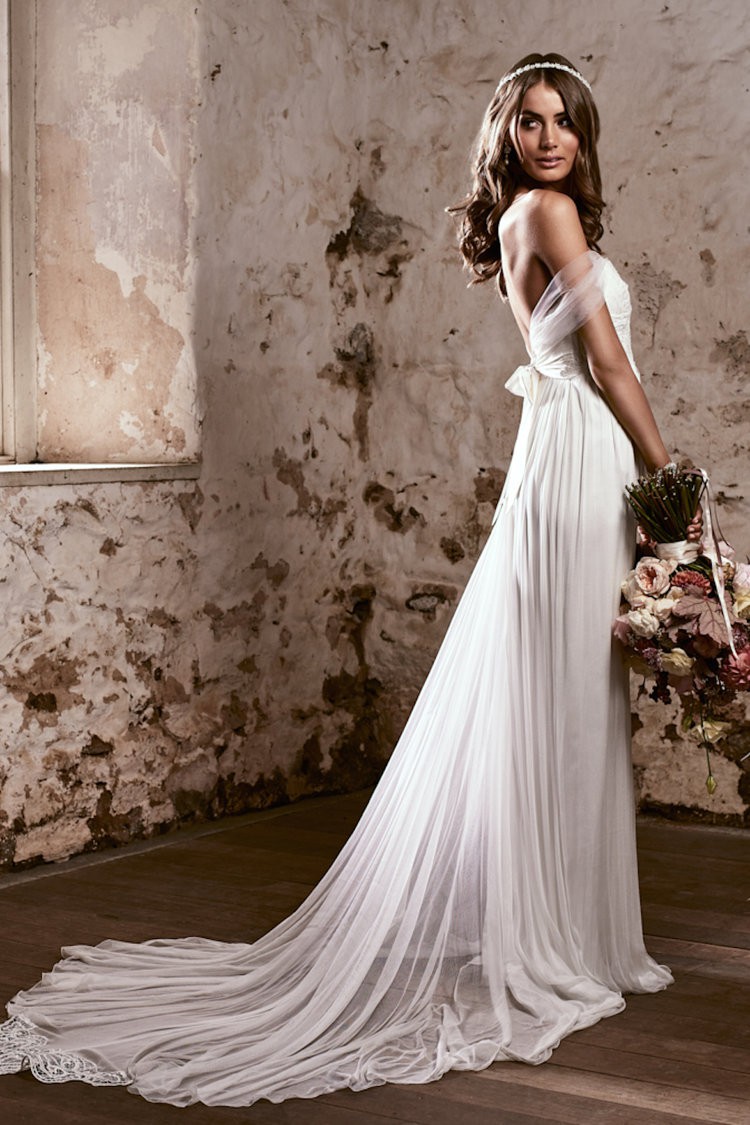 Anna Campbell Brooklyn Used Wedding Dress Save 65% - Stillwhite