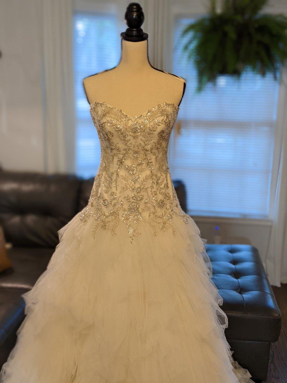 David's Bridal 10012339 New Wedding Dress Save 39% - Stillwhite