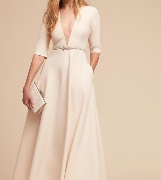 jill stuart evening dresses Strapless Long Sequin Prom Dress with Cut Outs Orchid / 12 main image 1