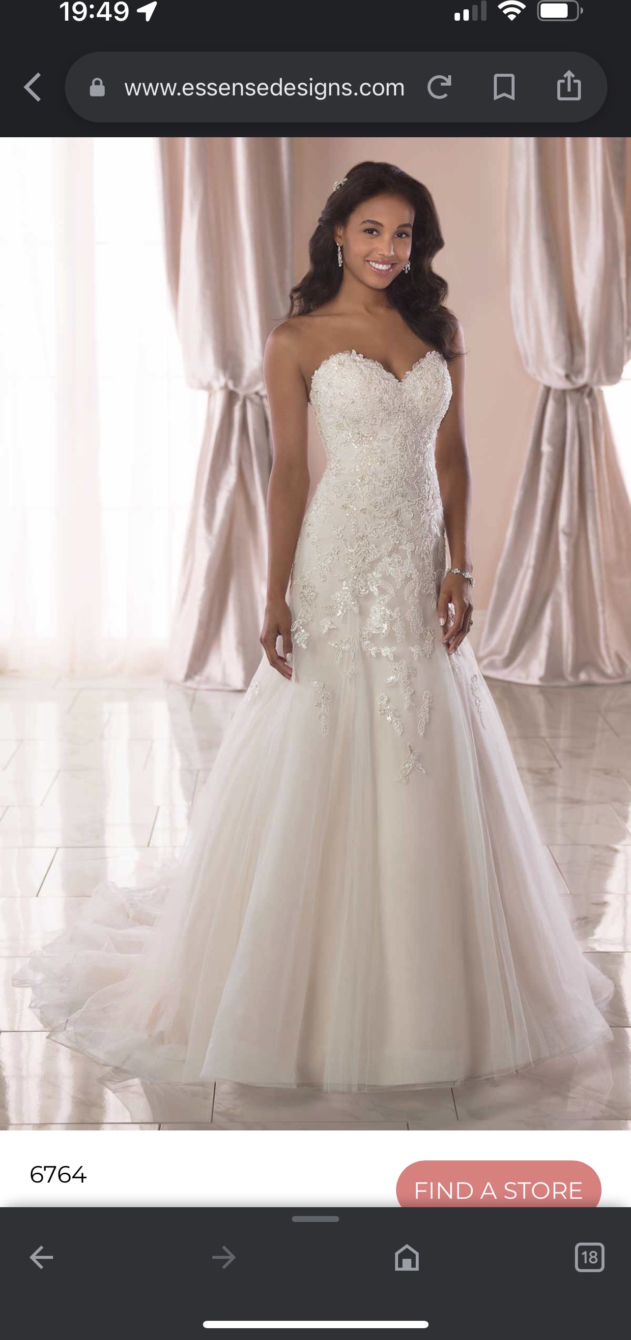 Stella York 6764 New Wedding Dress Save 58% - Stillwhite