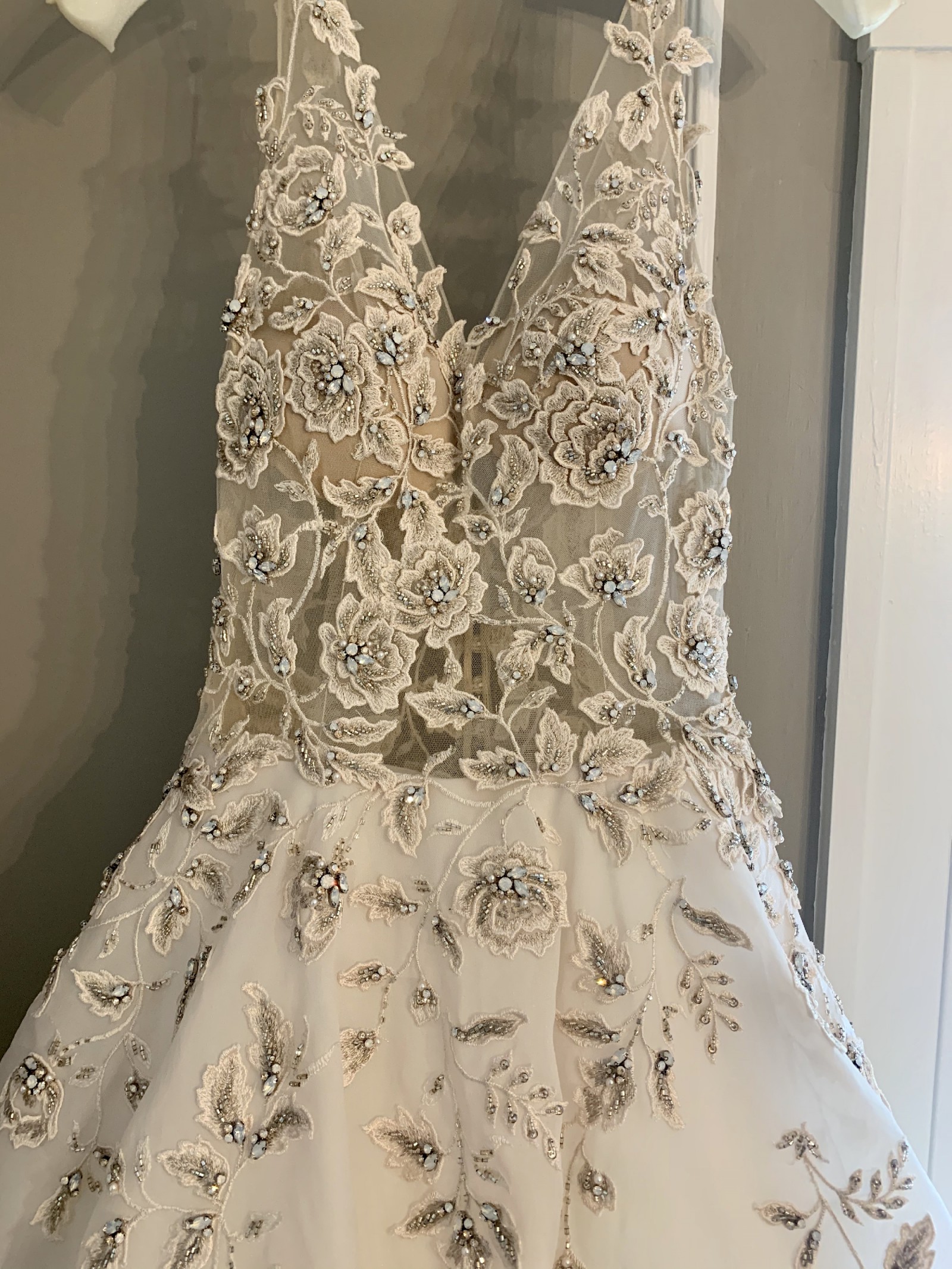 Sandali Con Tacco Brooke Donna Badgley Mischka - Colore Bianco Tenue - Taglia 38 EU - Con Cinturino E Fodera In Pelle