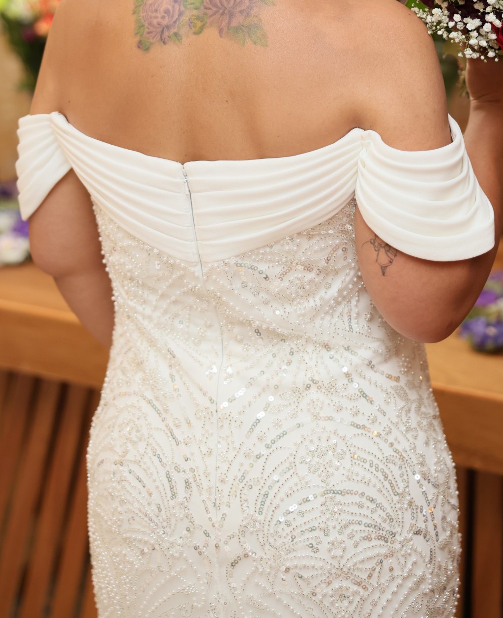 TADASHI SHOJI ホワイトドレープドレス XXS Tadashi Shoji Wedding Dress Save 44% - Stillwhite