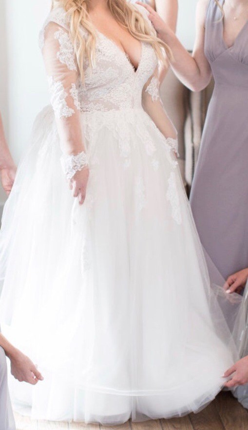 Olia Zavozina Custom Made Used Wedding Dress Save 92