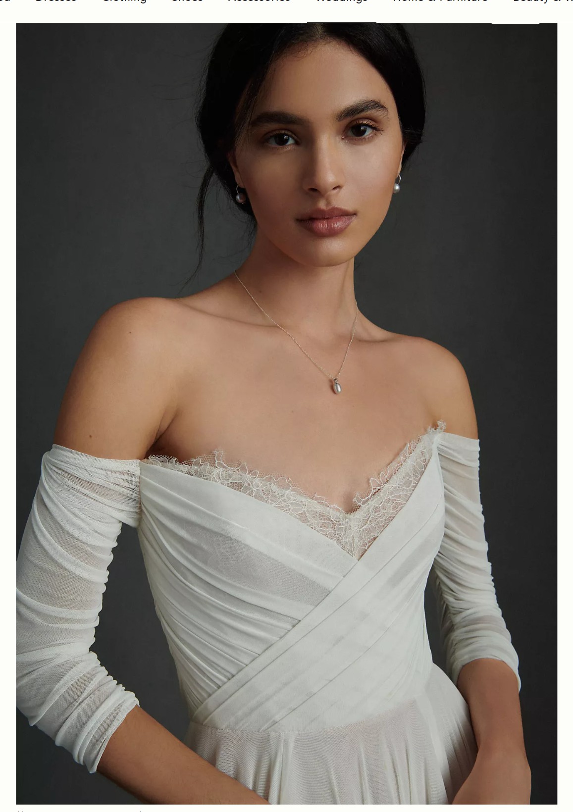 BHLDN New Wedding Dress Save 57% - Stillwhite