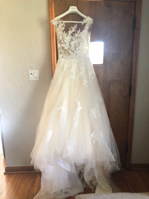 nordstrom pronovias wedding dress