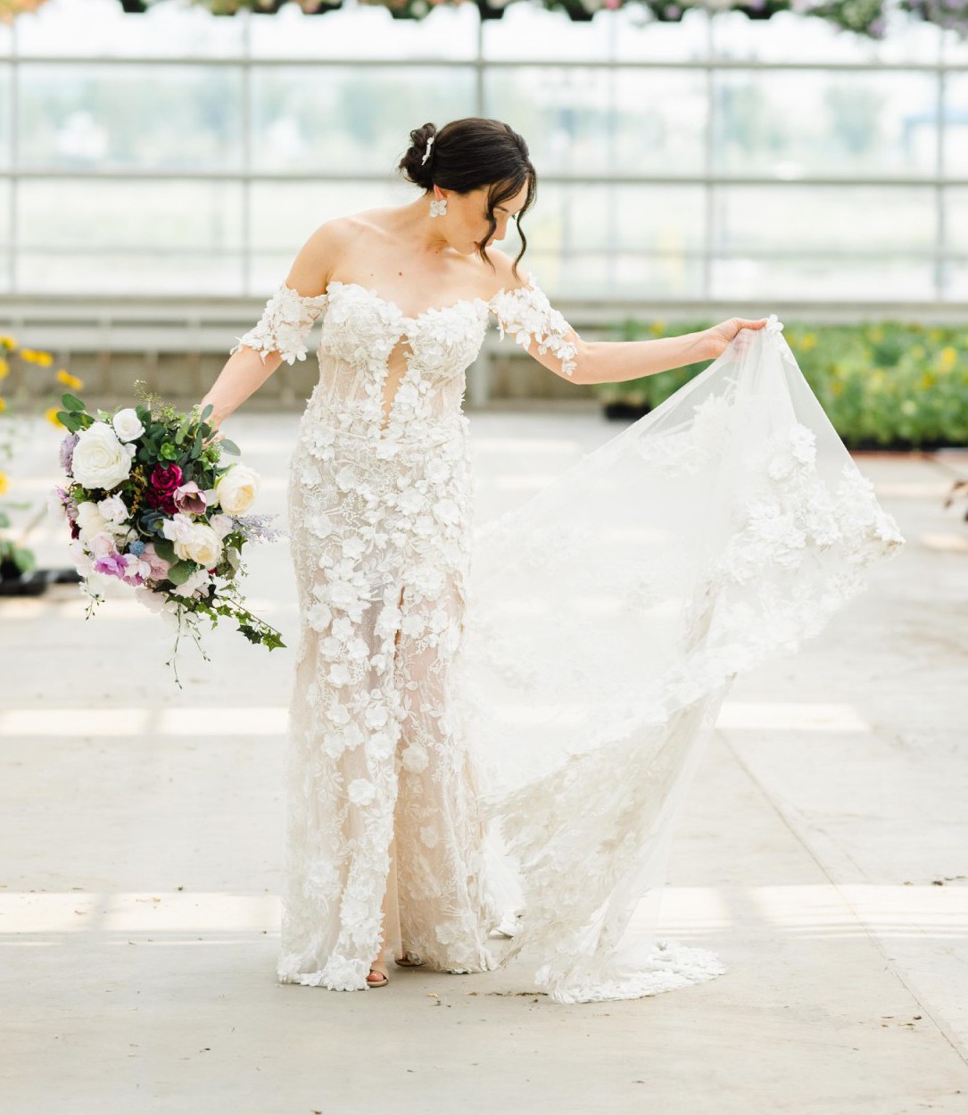 White Wedding Dresses  Enchanting by Mon Cheri