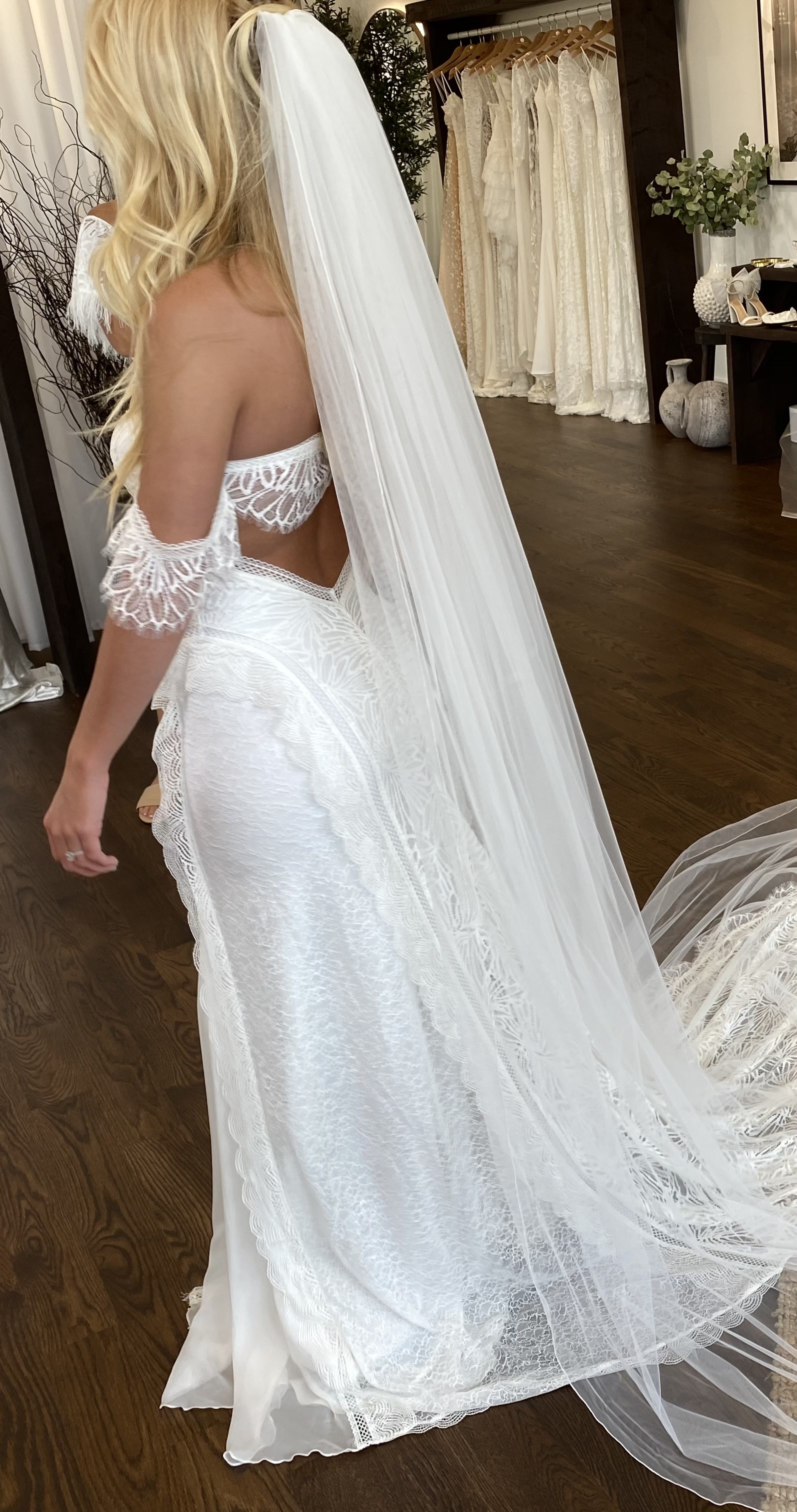 Noah Lace Wedding Dress  Customised – Grace Loves Lace CA