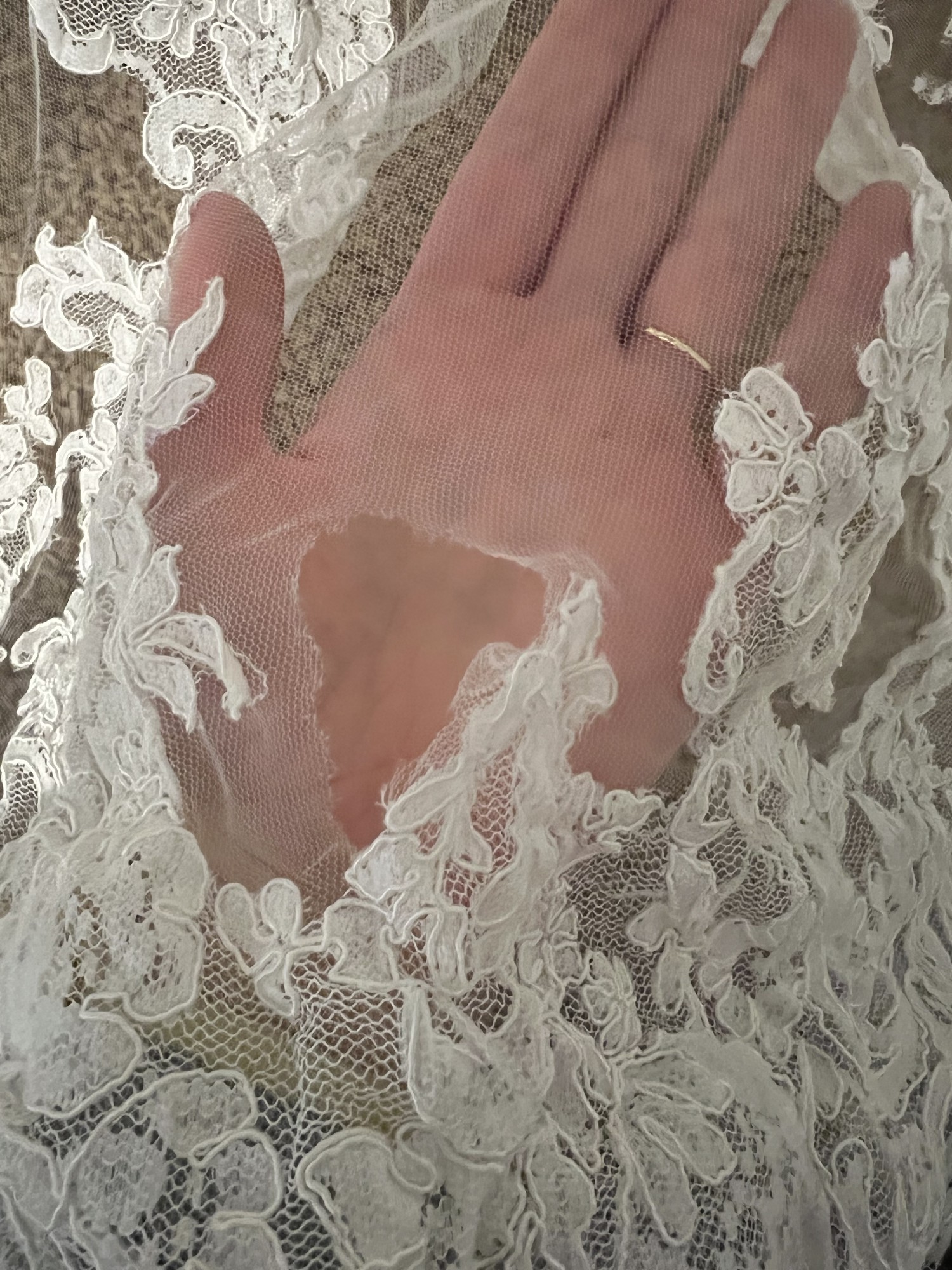 DIY Lace Veil