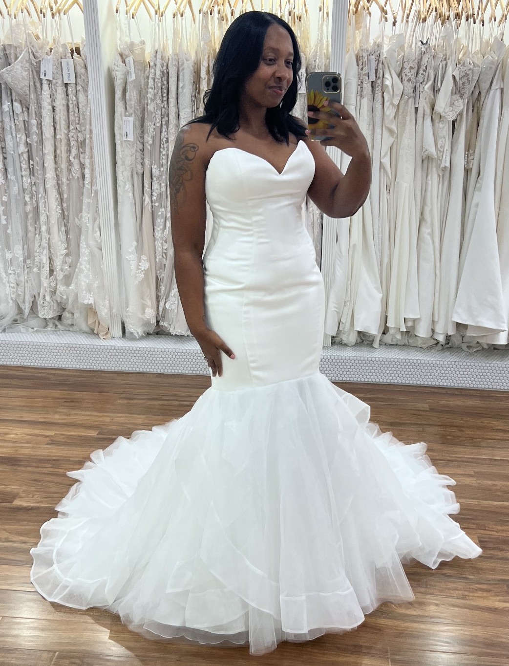 Justin Alexander, Trumpet Cooper 88203 New Wedding Dress Save 43