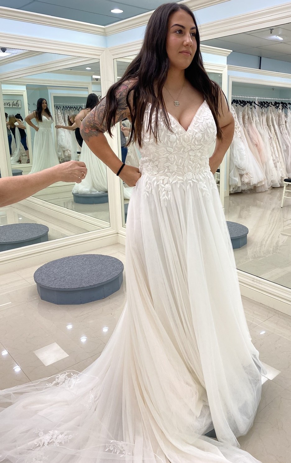 Rebecca Ingram 21RK389 New Wedding Dress Save 50% - Stillwhite