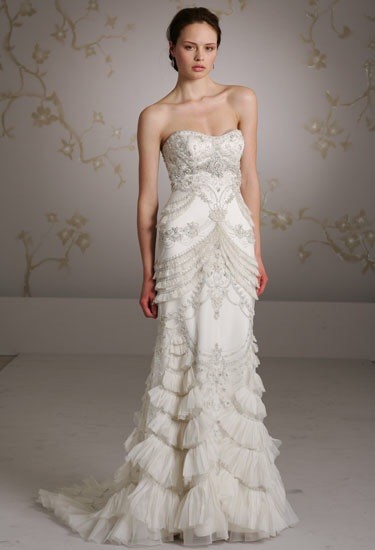 Lazaro say yes sale to the dress