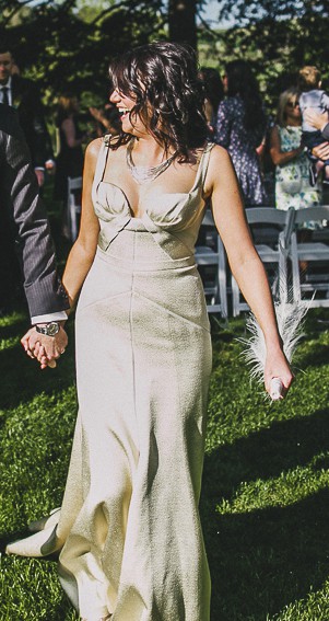 J Mendel, Custom Made Wedding Dress Save 72% Stillwhite