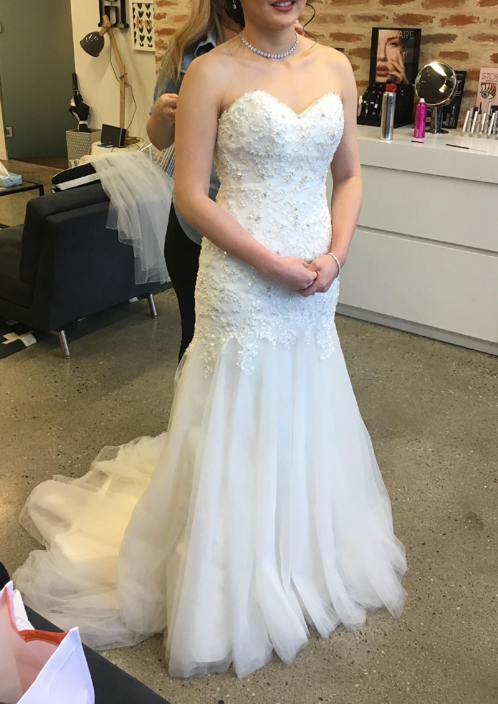 Maggie Sottero Quincy  Second Hand Wedding  Dress  on Sale 28 