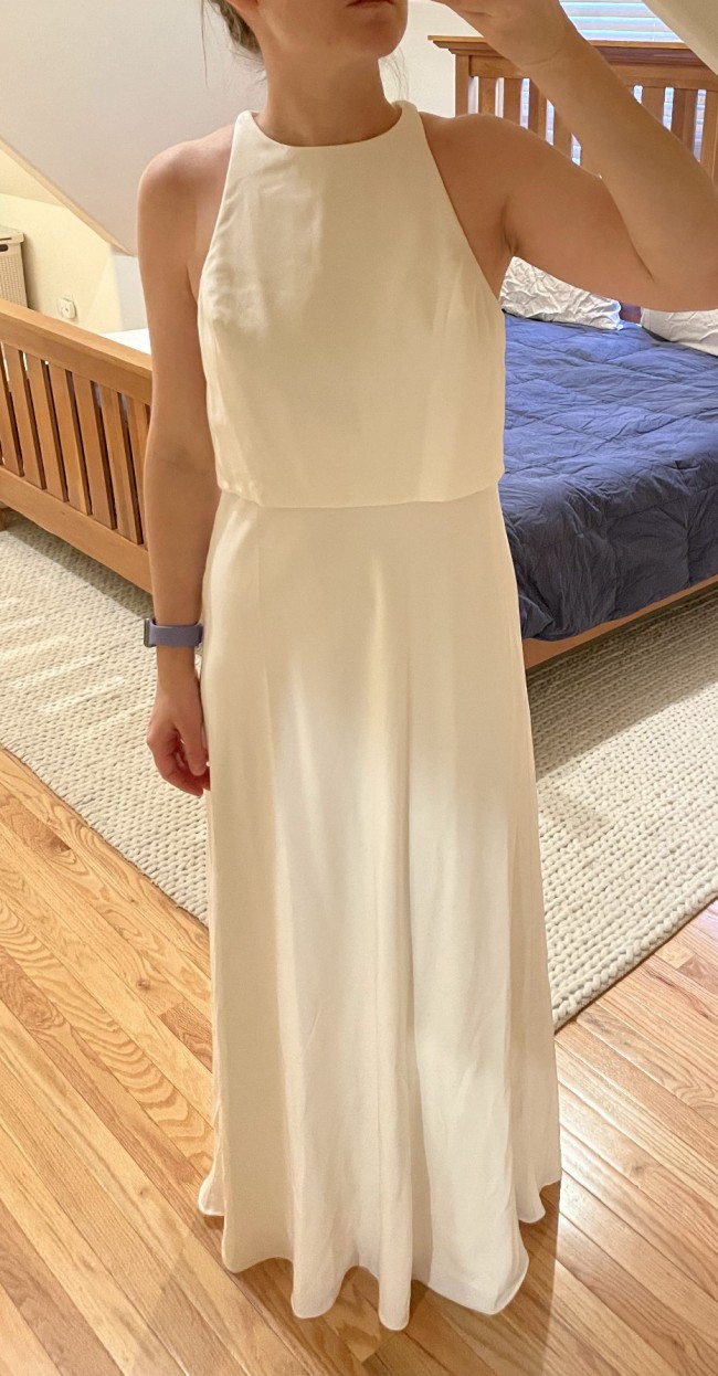 jill jill stuart maxi dress Jill Jill Stuart Gown - V-Neck Flutter Cap Sleeve Silk Chiffon | Bloomingdale's Women