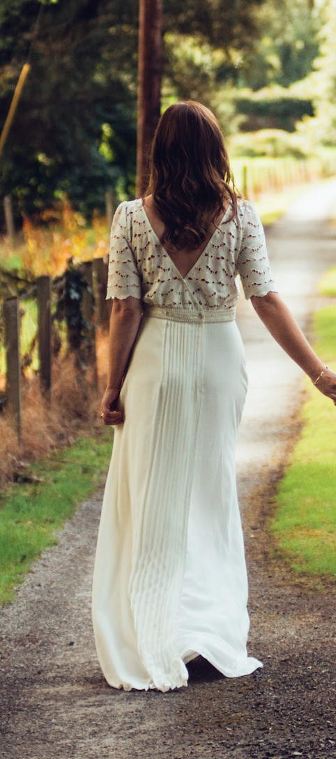 Laure de Sagazan Farrow Used Wedding Dress 50% - Stillwhite