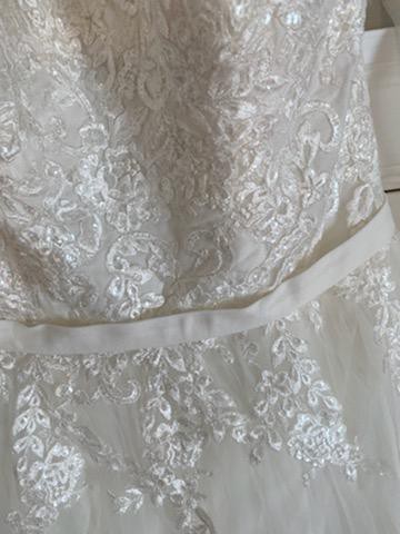 David's Bridal Collection WG3831 New Wedding Dress Save 33