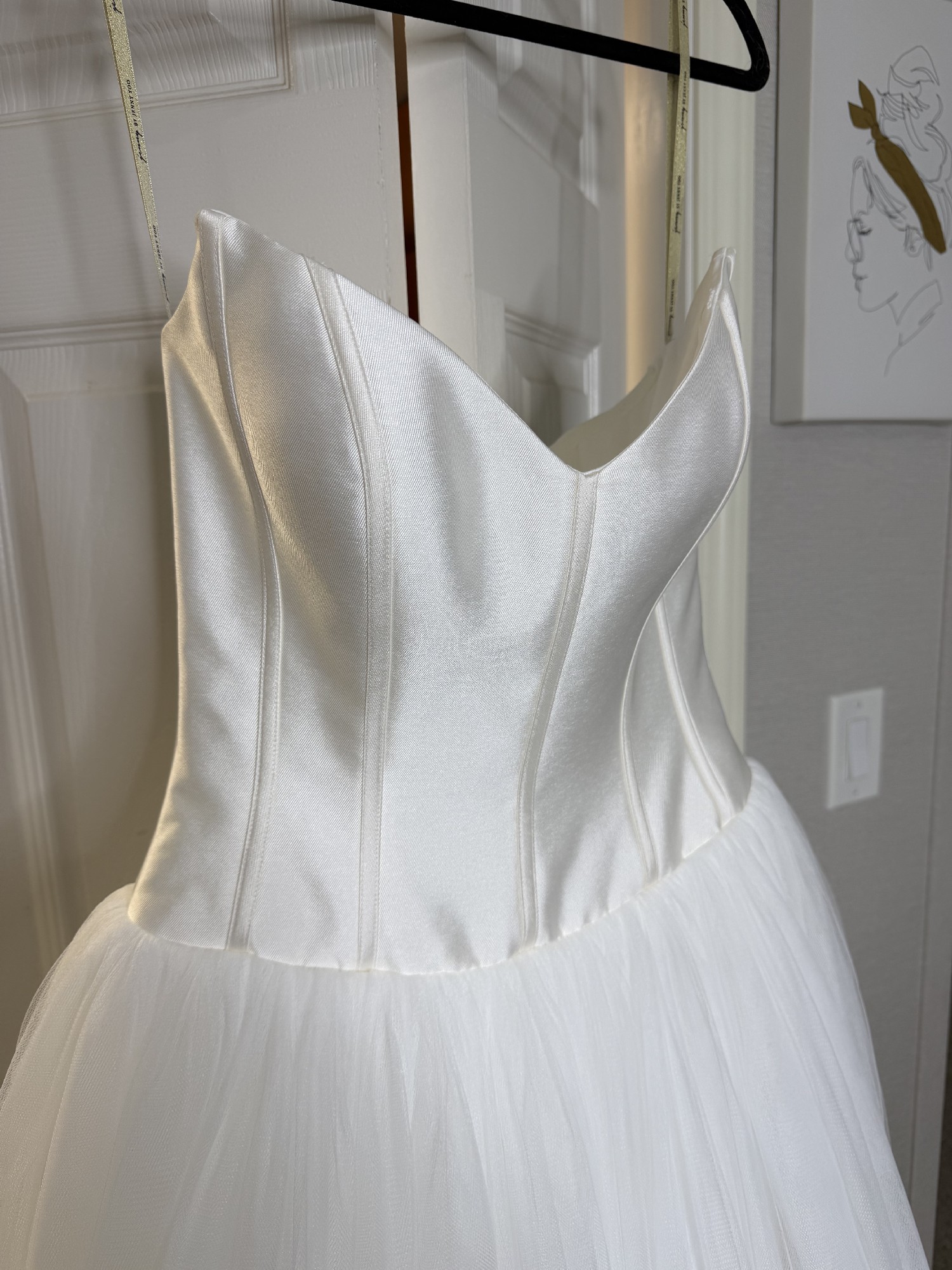 Jenny Yoo, Drop Waist Tulle Ballgown Sample Wedding Dress