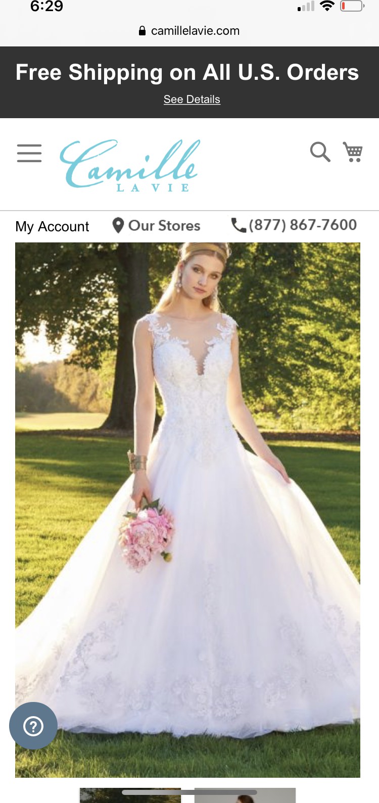 Camille La Vie New Wedding Dress Save 65% - Stillwhite